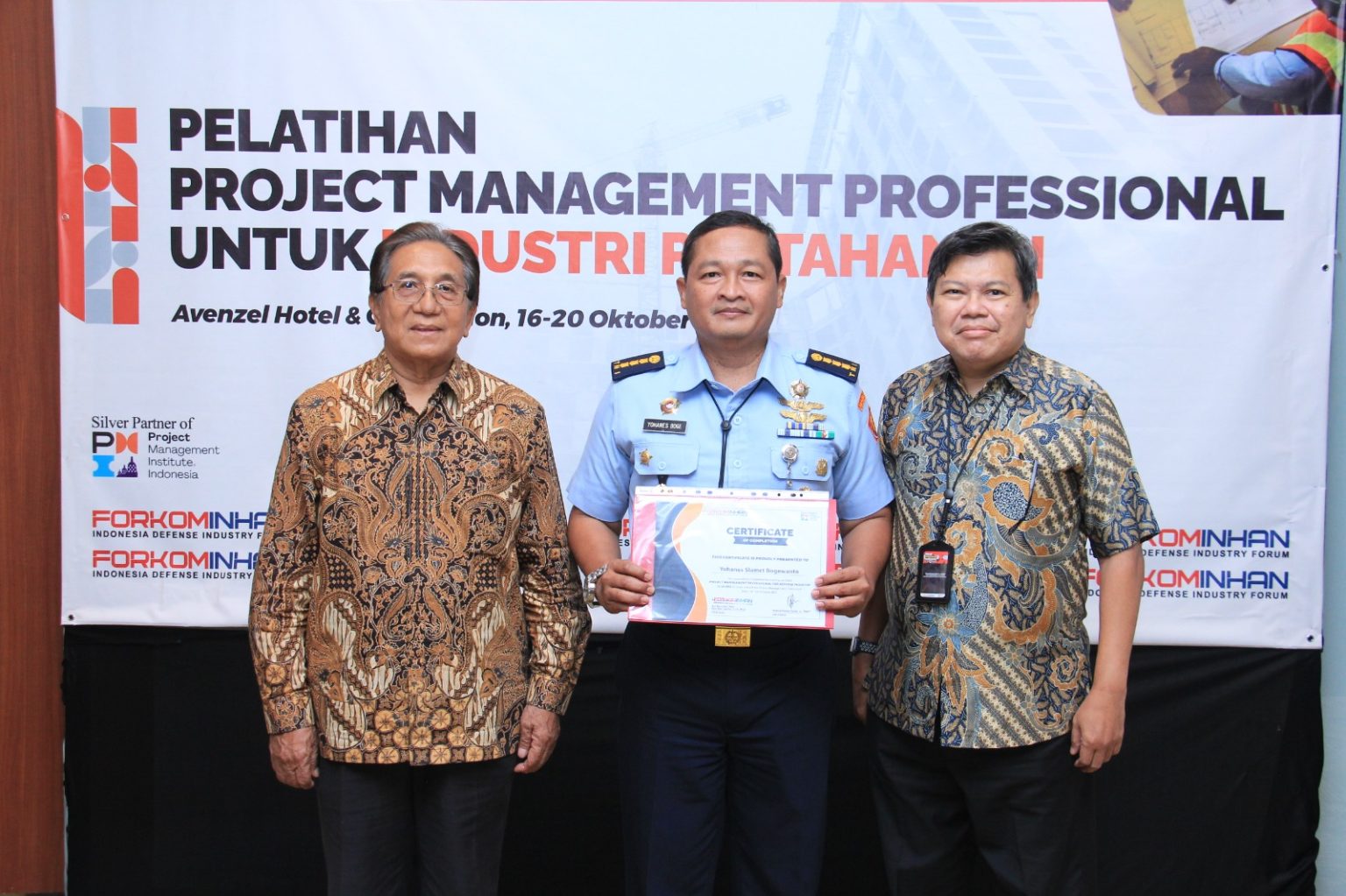 Pelatihan Project Management Industri Pertahanan - FORKOMINHAN